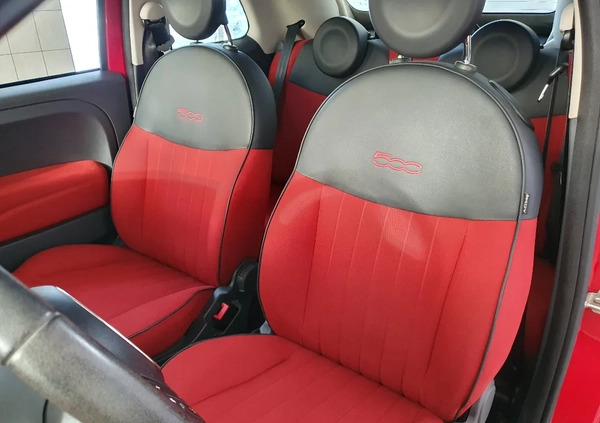 Fiat 500 cena 29999 przebieg: 117000, rok produkcji 2014 z Kamieńsk małe 742